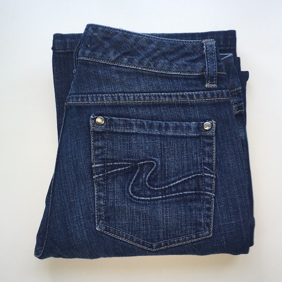 White House Black Market Denim - WHBM “Blanc” Straight Jeans